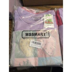 Toddler Girls Short Sleeve Shirts Pack Of 4 3T-4T MSSMART